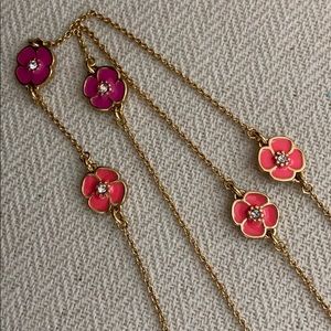 Kate Spade Gold Floral Layering Necklace